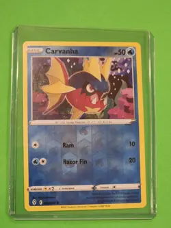2021 Carvanha 35/203 - Reverse Holo - Evolving Skies - NM/MINT Pokemon TCG - Image 2