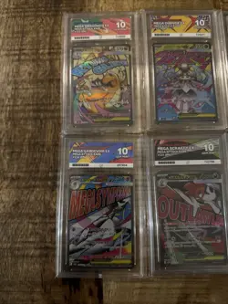 Pokemon 2025 Mega Dream Ex Full Set 10 x Mega Attack Rare Japanese Ace 10’s - Image 2