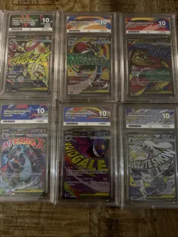 Pokemon 2025 Mega Dream Ex Full Set 10 x Mega Attack Rare Japanese Ace 10’s - Image 5