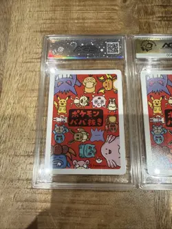 Pokemon 2019 Japanese Legendary Psyduck And Meowth Old Maid AGS 10 - Image 5