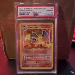 PSA 10, 2021 Pokemon Celebrations Charizard #4 Classic. GEM MINT - Image 1