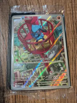 Alakazam 009 and Riolu 010 Black Star Promo Pokemon Center stamp - SEALED MINT - Image 4
