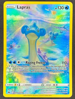 Pokemon Lapras GG05/GG70 CRZ Crown Zenith Galarian Gallery NM - Image 1