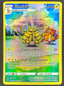 Pokemon Electivire GG08/GG70 CRZ Crown Zenith Galarian Gallery NM - Image 1