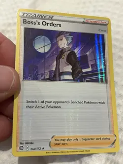 Boss’s Orders 132/172 Holo - Pokemon TCG - Brilliant Stars - Image 1