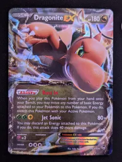Dragonite EX 74/111 XY - Furious Fists Holo Pokemon TCG NM - Image 1