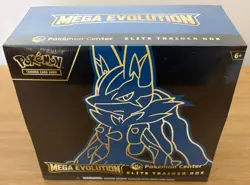 Pokemon TCG:Pokemon Center Mega Evolution Lucario Elite Trainer Box ETB - SEALED - Image 1