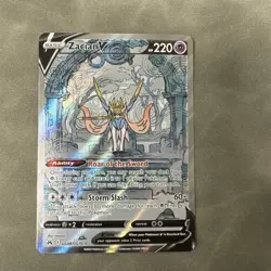 Pokemon TCG Zacian v Crown Zenith: Galarian Gallery GG48/GG70 Alternative Art - Image 1