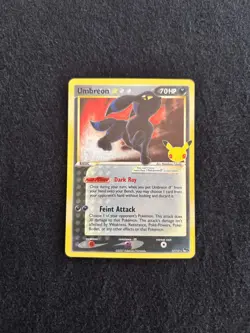Umbreon Gold Star - 17/17 - Celebrations - Holo - Pokemon TCG - NM - Image 1