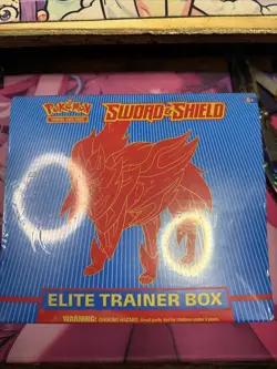 Pokemon V515118B TCG Sword and Shield Elite Trainer Box 728192515118 - Image 1
