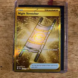 Night Stretcher 251/191 Gold Hyper Rare Pokemon TCG Surging Sparks NM - Image 2