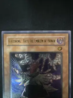 Yugioh! ANPR-EN005 Blackwing- Vayu The Emblem of Honor Ulti Rare 1st Edition-LP - Image 3