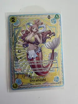 2025 ONE PIECE A FIST OF DIVINE SPEED SP ALT ART #EB01-057 SHIRAHOSHI ENGLISH - Image 1