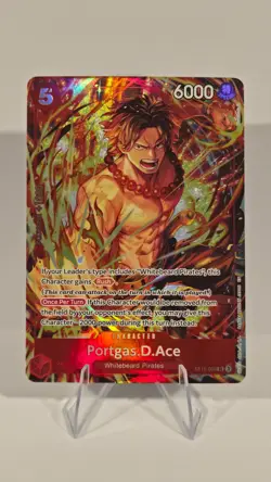 Portgas.D.Ace (Illustration Box Vol.5) ST15-005 One Piece Promotion Cards Foil - Image 1