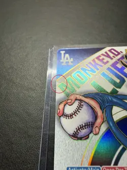 2025 ONE PIECE PROMO EB02 010 DODGERS X ONE PIECE NIGHT MONKEY D LUFFY SEE PHOTO - Image 4