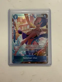 One Piece TCG EB04-025 Nefeltari Vivi (Alt Art SR + SR) - OP14 The Azure Sea’s - Image 3
