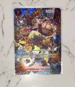 (OP10 Royal Blood) Edward Newgate SP (ST15-002) FULL ART ONE PIECE TCG - Image 1