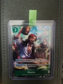 Shanks OP14-027 Alternate Art Foil | One Piece TCG The Azure Sea’s Seven NM - Image 1