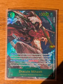Dracule Mihawk - OP14-119 (Alternate Art) OP14-119 The Azure Sea's Seven Foil - Image 1