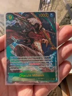 Dracule Mihawk - OP14-119 (Alternate Art) OP14-119 The Azure Sea's Seven Foil - Image 3
