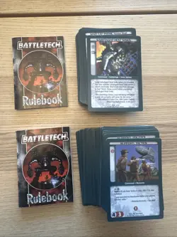 Battletech Trading Card Game (Wizards Of The Coast) Two Complete Starter Decks - Image 2