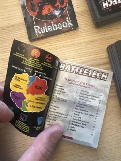 Battletech Trading Card Game (Wizards Of The Coast) Two Complete Starter Decks - Image 3