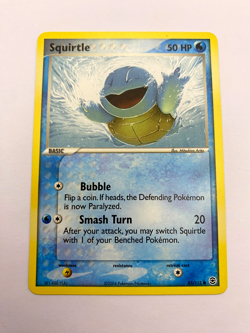 Pokemon Card - Squirtle 83/112 EX FireRed & LeafGreen *NM* Common - Image 1
