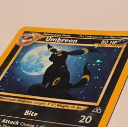 Pokemon TCG Umbreon Neo Discovery Holo Rare Card 13/75 Vintage - Image 3
