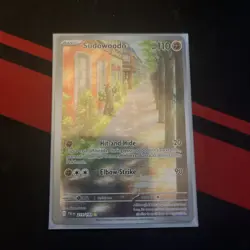 Sudowoodo 219/193 Paldea Evolved Full Art Ultra Rare Holo Pokemon Card NM - Image 1