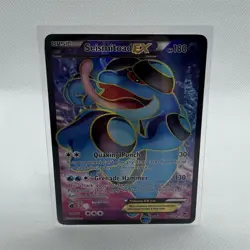 Pokemon Seismitoad EX Full Art Ultra Rare Holo 106/111 XY Furious Fists Card - Image 1