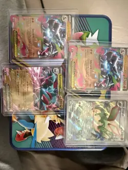 Pokemon Mega Charizard X Ex 013/094 Card Lot with others - Image 1