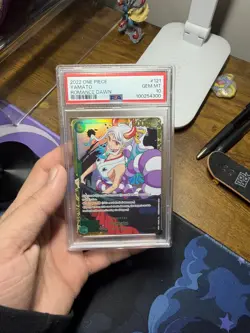 PSA 10 ONE PIECE CARD Romance Dawn Yamato OP01-121 SEC English - Image 1