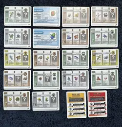 Lot of Pokemon Battle Card E Reader Ruby Gameboy Advance 2003 Battle Record Card - Image 1