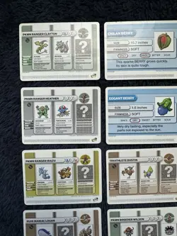 Lot of Pokemon Battle Card E Reader Ruby Gameboy Advance 2003 Battle Record Card - Image 3
