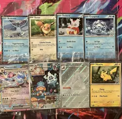 Pokemon TCG 2025 Holiday Calendar Promo Cards Still Sealed (Set Of 8) - Image 1