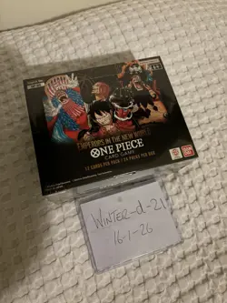 One Piece Card Game OP-09 Emperors in the New World Booster Box English | SEALED - Image 1