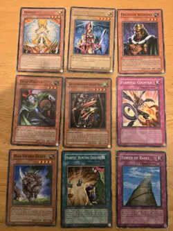 Vintage 1996 YuGiOh Cards Holo Common Mixed Lot of 108 Fair Condition - Image 4