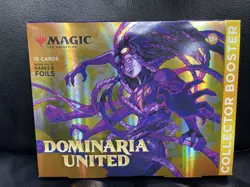 Magic The Gathering Dominaria United Collector Omega Booster Pack -15 Cards - Image 1