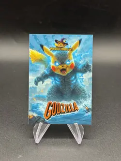 Godzilla Pikachu Cosplay Set 2025 Pokemon Chase Card #3 - Image 1