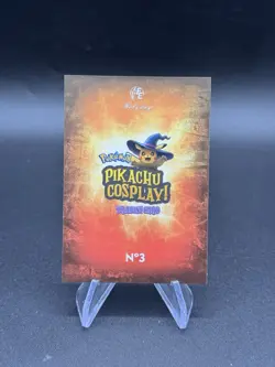 Godzilla Pikachu Cosplay Set 2025 Pokemon Chase Card #3 - Image 2