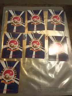 1999 Pokemon TCG Neo Genesis Premium File 1 Japanese Promo Folder 7/9 Cards - Image 2