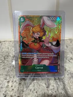 OP08-023 Carrot Alt Art Two Legends One Piece Super Rare Foil Card - Image 1