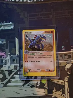 ARMALDO 2003 POKEMON EX SERIES E-CARD SERIES SANDSTORM RARE HOLO 1/100 - Image 1