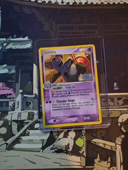 Grumpig - 20/100 - Pokemon Crystal Guardians Reverse Holo Card NM - Image 1