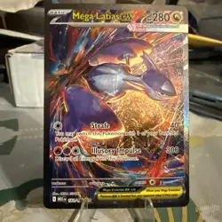 Mega Latias EX 181 Full Art Ultra Rare Pokemon TCG Mega Evolution Card - Image 2