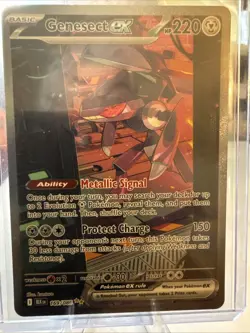 Pokemon TCG Genesect EX S&V Black Bolt 169/086 Special Illustration Rare Card NM - Image 3