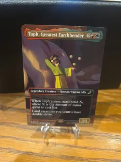 MTG Avatar Eternal-Legal: Toph, Greatest Earthbender Borderless (0070) NM - Image 2