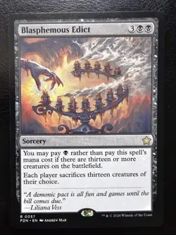 Blasphemous Edict Rare 0057 - Image 1