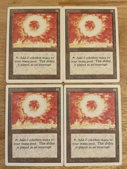 Sol Ring (X4) Revised Edition Regular - EXCELLENT CONDITION! - Image 1