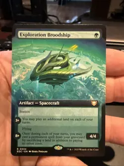 Exploration Broodship (Extended Art) Edge of Eternities Regular 34 NM - Image 1